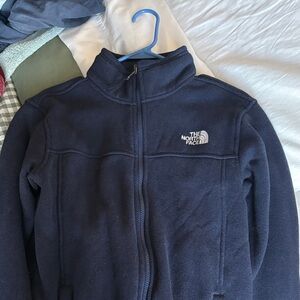 The North Face Dark Blue Fleece Jacket